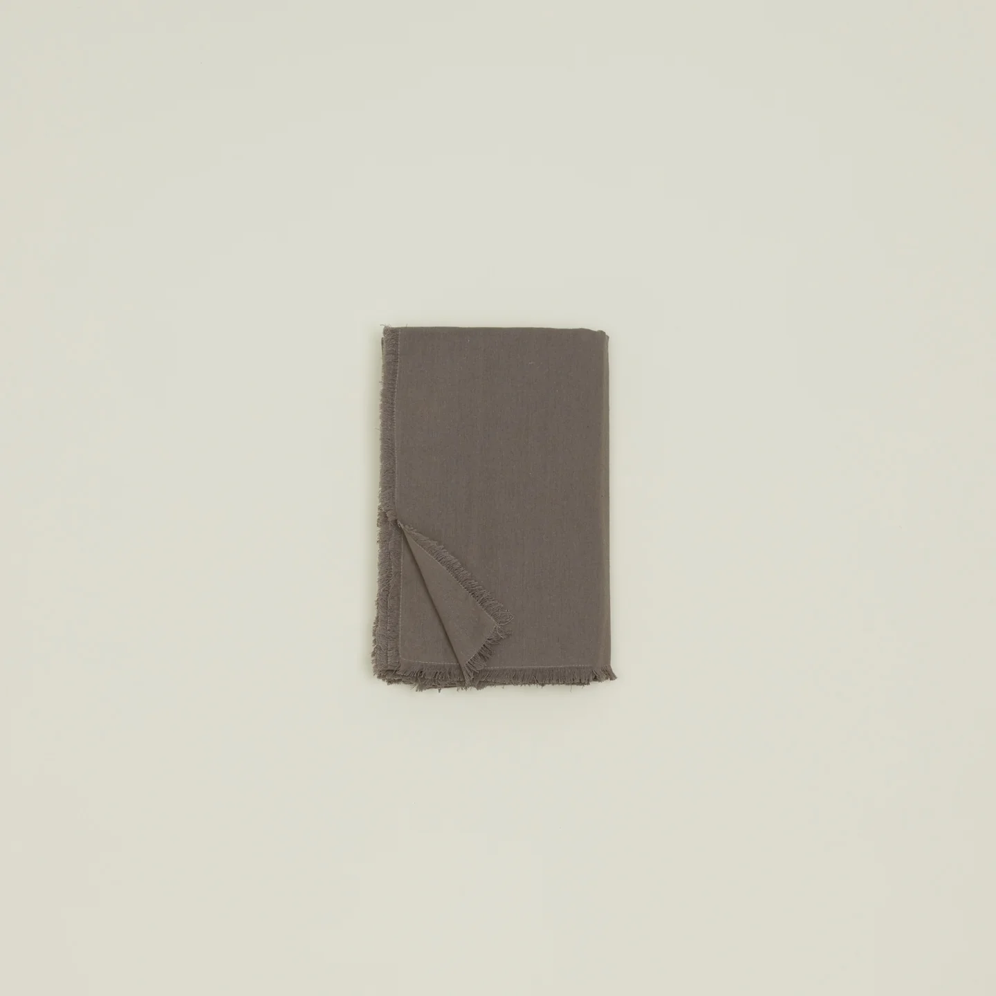 Essential Cotton Tablecloth - Dark Grey - Image 4