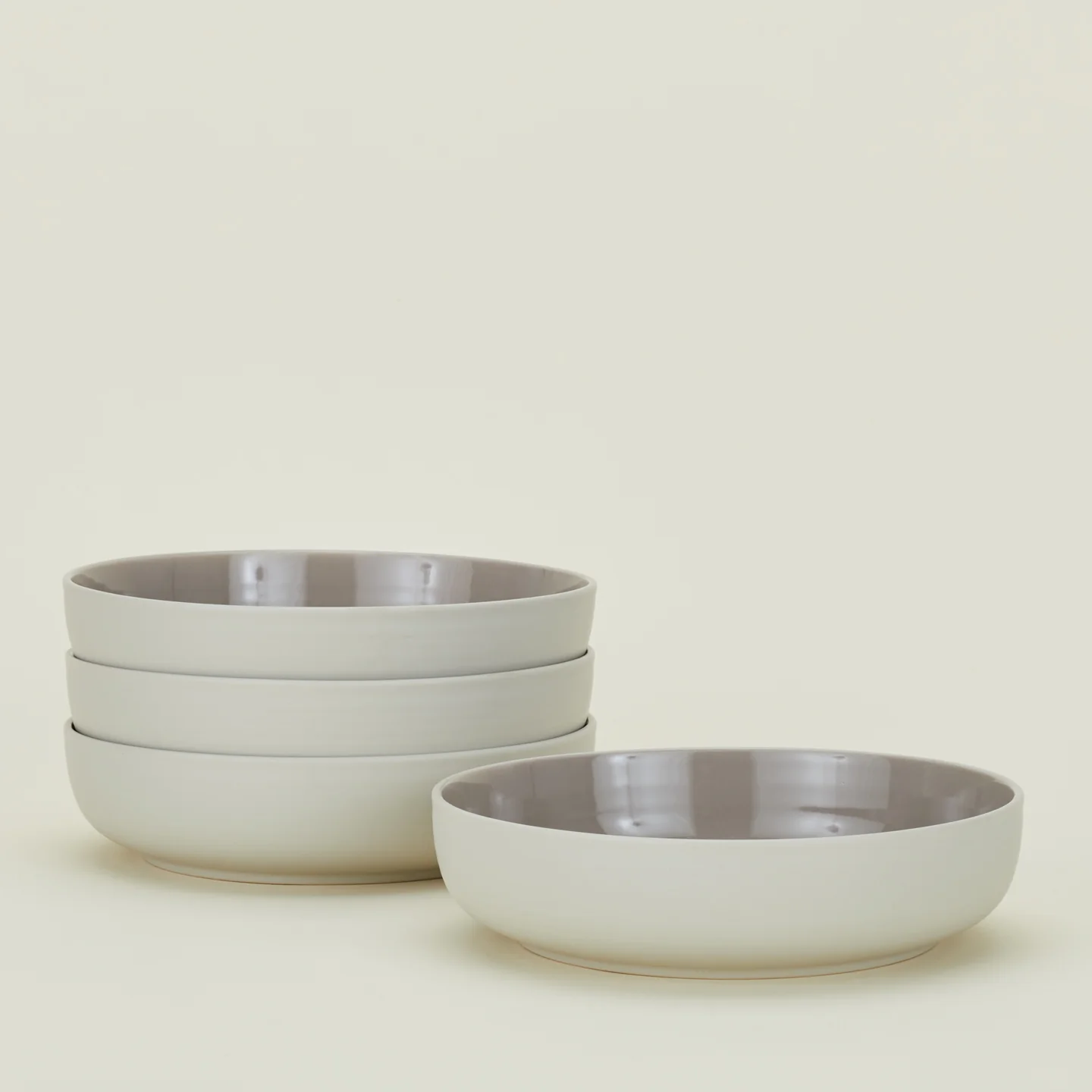 Essential Dinnerware, 16 Piece Set - Light Grey - Image 3