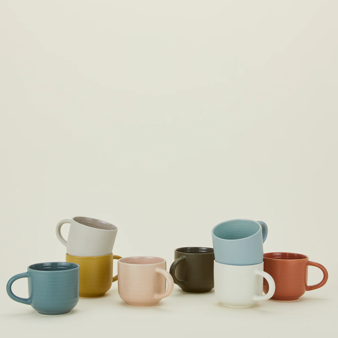 Essential Mug, Set of 4 - Mustard - Image 5