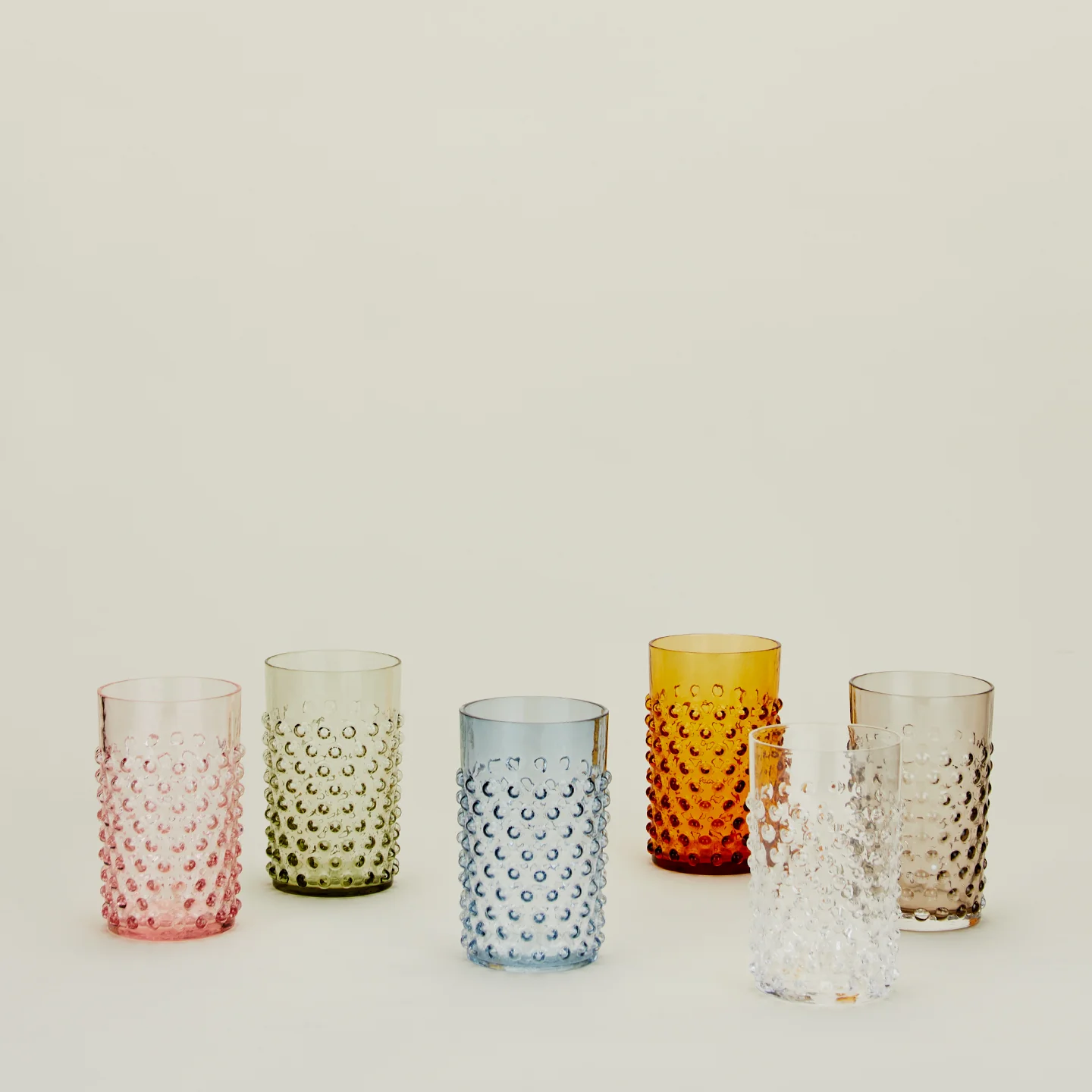 Hobnail Tumbler - Clear - Image 4