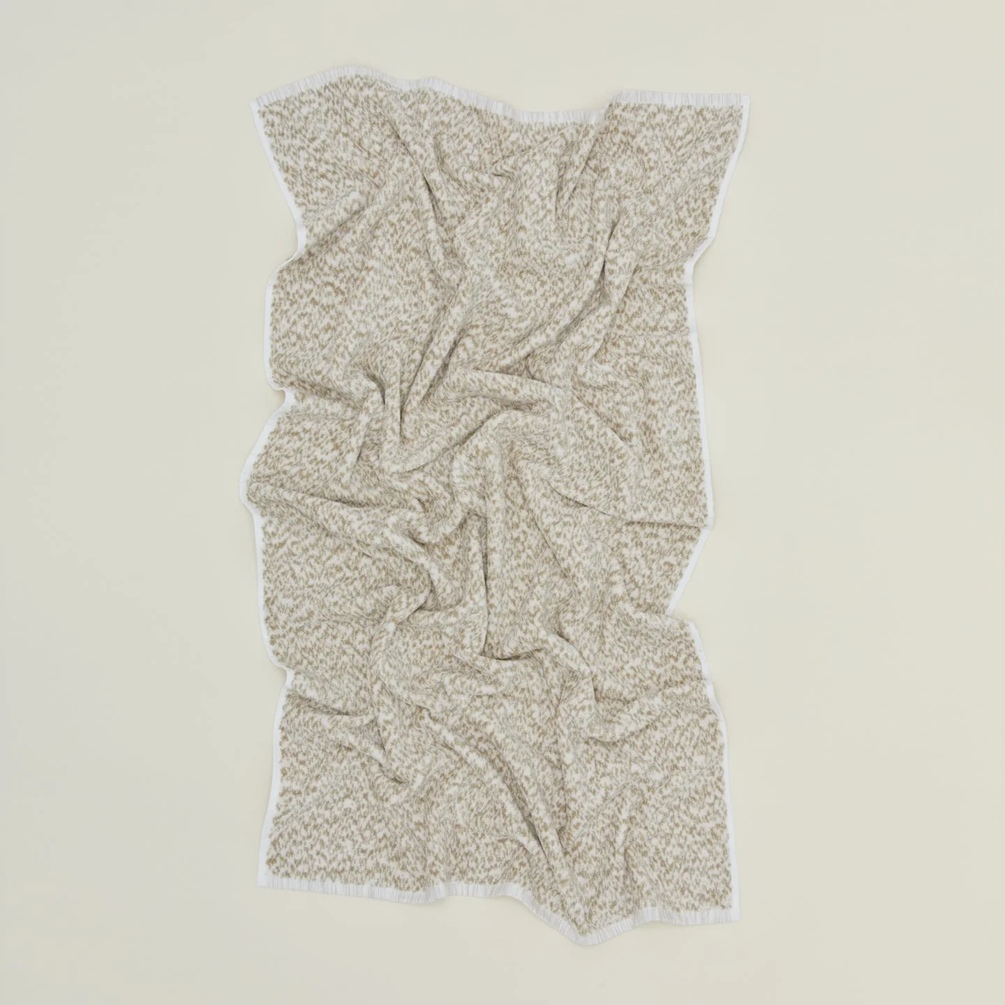 Space Dye Terry Towel - Flax - Image 3
